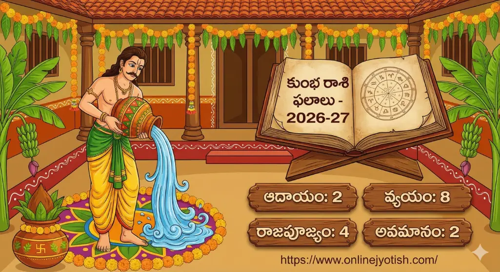 పరాభవ నామ సంవత్సర కుంభ రాశి ఫలాలు 